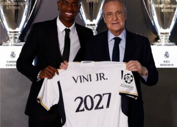 Vinícius renueva su contrato con el Real Madrid hasta 2027