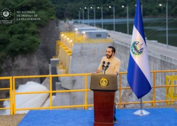 Presidente Nayib Bukele inaugura Presa Central Hidroeléctrica 3 de Febrero
