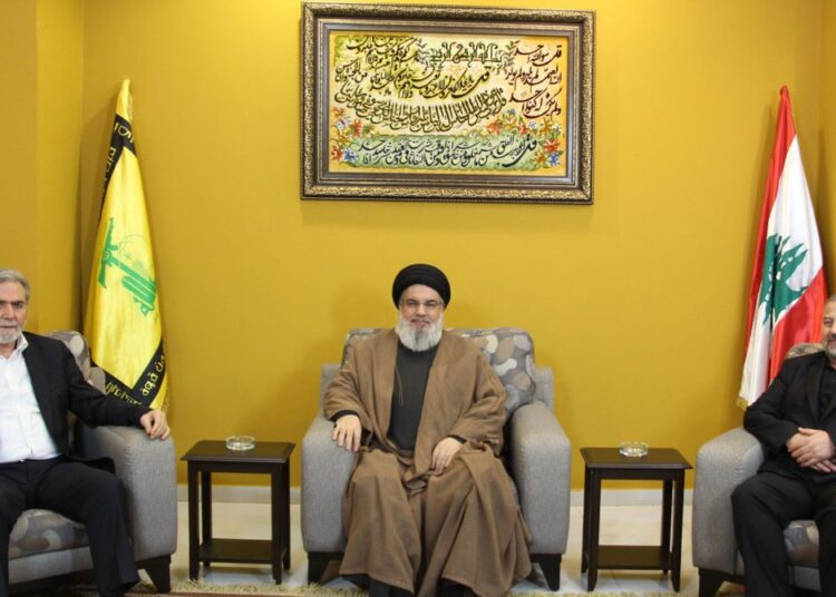 Líderes de Hezbollah, Hamas y la Yihad Islámica acordaron mantener la “coordinación” para atacar a Israel