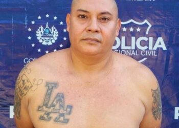 Capturan a uno de los fundadores de la MS13 en Sonsonate
