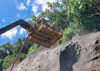 Concluyen trabajos de mitigación de riesgos en taludes cerca de Los Chorros