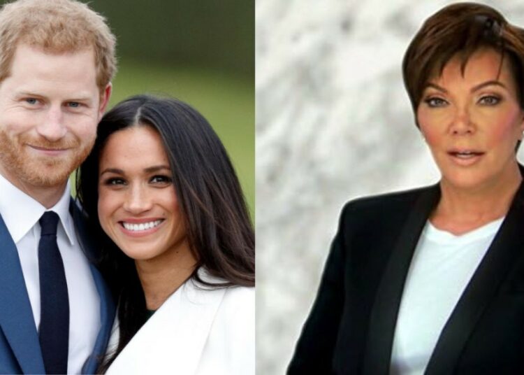 Kris Jenner estaría negociando llevar a Meghan Markle y al príncipe Harry a “The Kardashians”