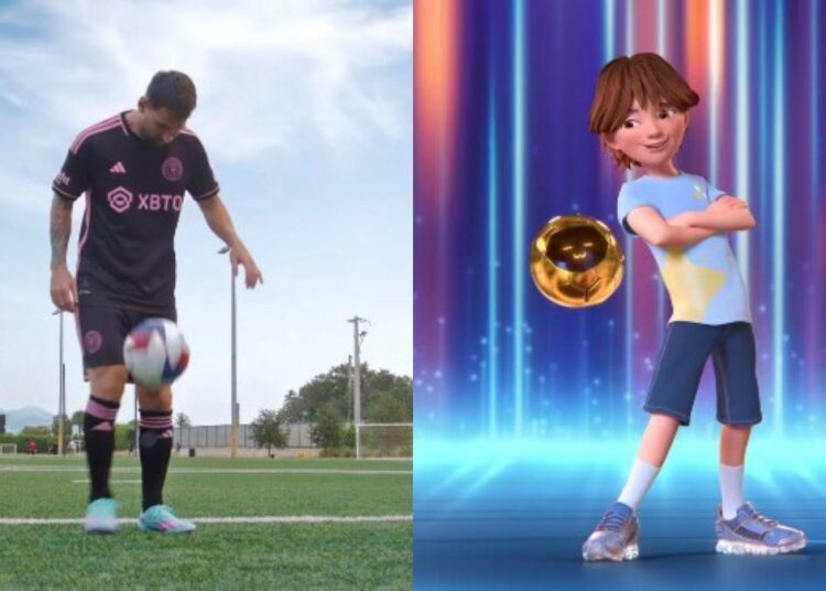 Se revela primer vistazo a la serie animada de Messi