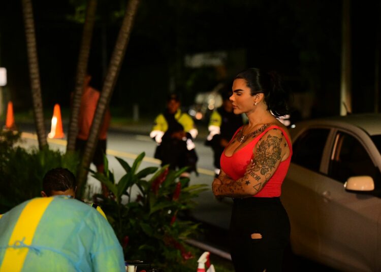 Policía detiene a 7 conductores peligrosos durante operativo antidoping