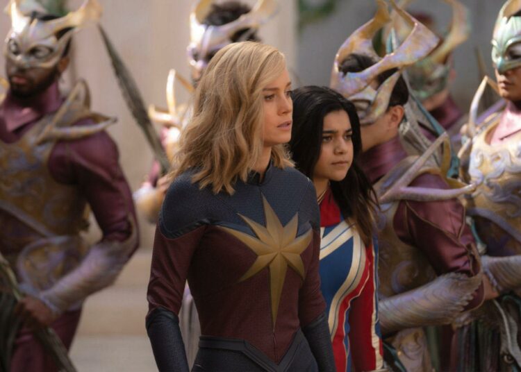 The Marvels aumenta su calificación de la crítica
