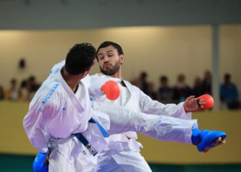 El karateca Jorge Merino obtuvo la medalla de bronce para El Salvador