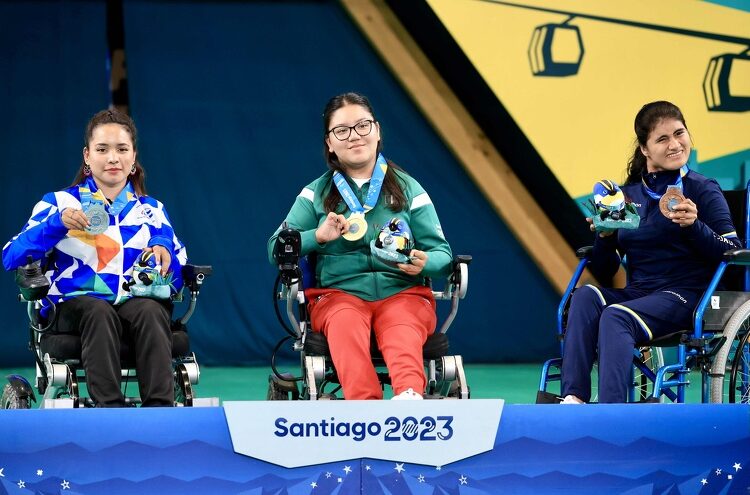 Rebeca Duarte aportó medalla de plata para El Salvador en boccia de los Parapanamericanos