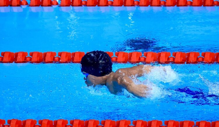 Josué Ángel finaliza entre los mejores ocho en la paranatación de Santiago 2023