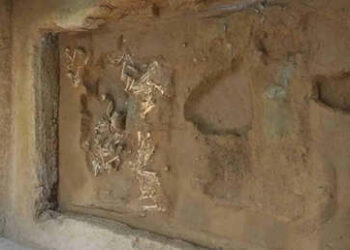 Descubren los restos de un inusual método de transporte del primer emperador chino