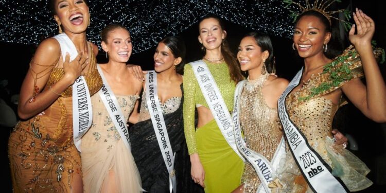 VIDEO | Miss Universo 2023 realizó primera competencia preliminar en un ambiente mágico