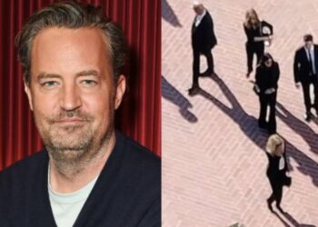 Entre lágrimas y recuerdos el elenco de ‘Friends’ le rindió homenaje a Matthew Perry en un íntimo funeral