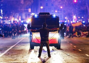 (VIDEOS) Nueva protesta contra amnistía deja 15 detenidos en Madrid