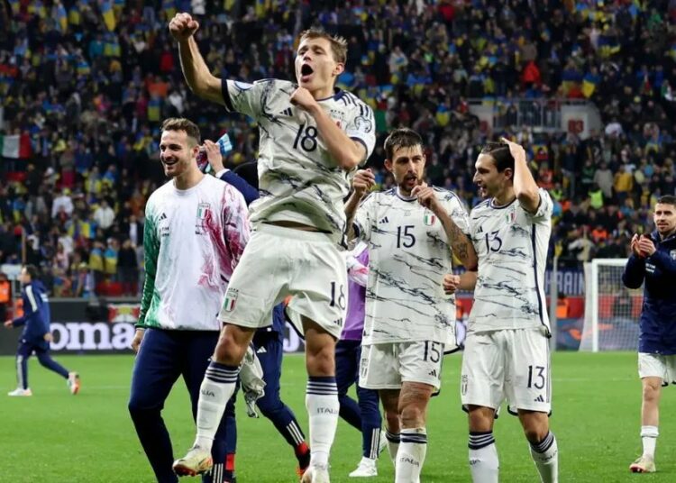 Italia empata ante Ucrania y defenderá su corona en Alemania