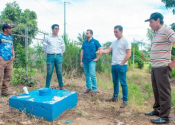 Obras Municipales beneficiará a 400 habitantes de El Porvenir con pozo de agua potable