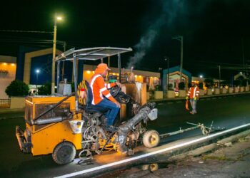Señalización vial avanza en diferentes carreteras del país