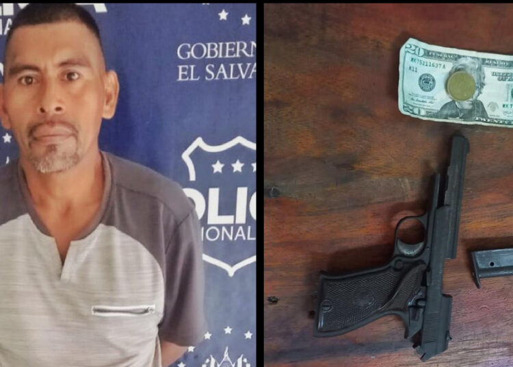 Capturan a sujeto que robó a punta de pistola a un taxista en San Miguel