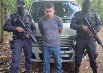 Capturan a colaborador de la MS13 en Santa Ana