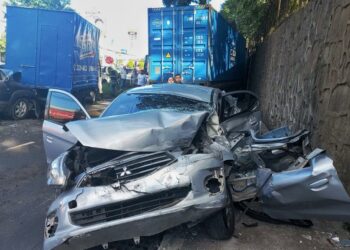 Rastra ocasiona múltiple accidente de tránsito y varios lesionados en bulevar Los Próceres