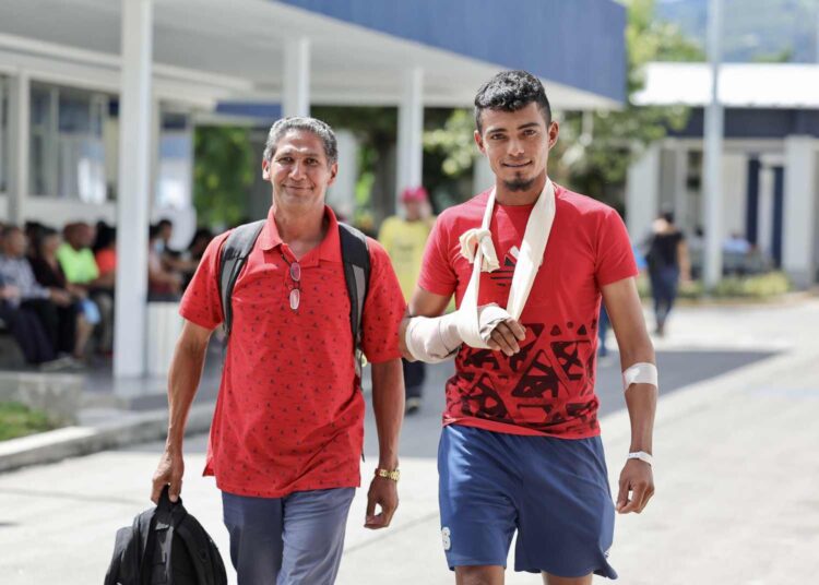 Melvin Quintero recibe alta médica tras sufrir accidente