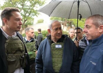 Elon Musk llegó a Israel y recorrió los kibutz arrasados por Hamas junto a Benjamin Netanyahu