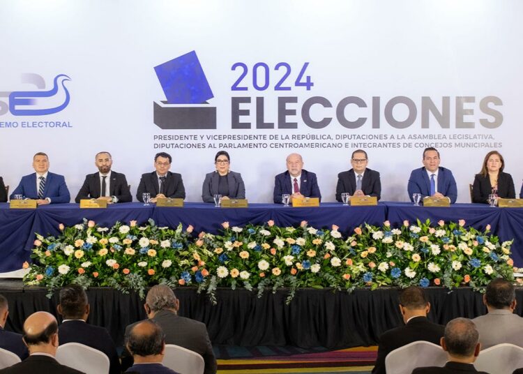 TSE registró seis fórmulas presidenciales inscritas para las elecciones 2024
