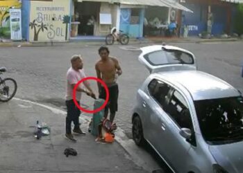 Capturan a sujeto que amenazó con arma de fuego a trabajadores y después a un motociclista