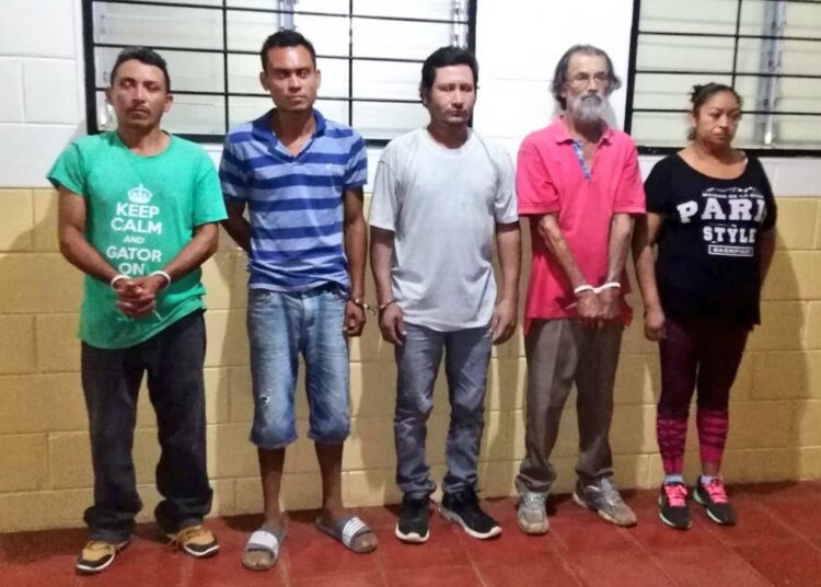 Cinco pandilleros son capturados por homicidio en Santa Ana