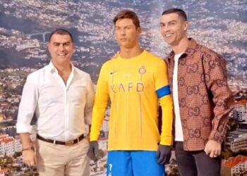 Polémica por la nueva estatua de Cristiano Ronaldo en Arabia Saudita