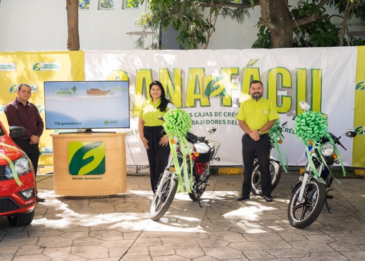Sistema FEDECRÉDITO realizó el segundo sorteo de la promoción de los salvadoreños Gana Fácil