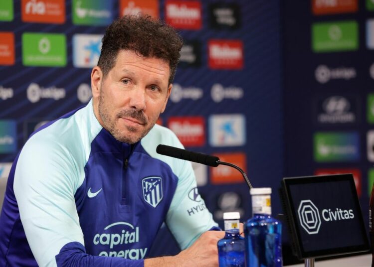 Diego Simeone renovó con el Atlético de Madrid hasta 2027