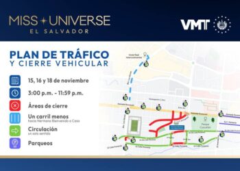 Anuncian cierre de calles durante los eventos de Miss Universo, 15, 16 y 18 de este mes