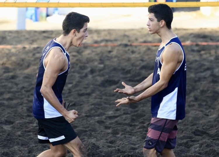 Hermanos Guardado ganan cupo para competir en el Tour Norceca de voleibol playa