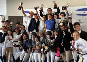 Ecuestres define ganadores del Campeonato Nacional de Salto 2023