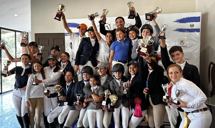 Ecuestres define ganadores del Campeonato Nacional de Salto 2023