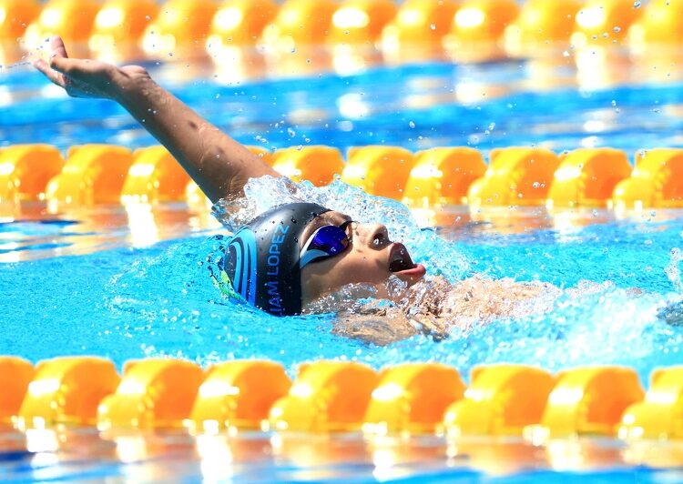 El Polvorín recibe a atletas de cinco países en Campeonato Nacional de Piscina Larga