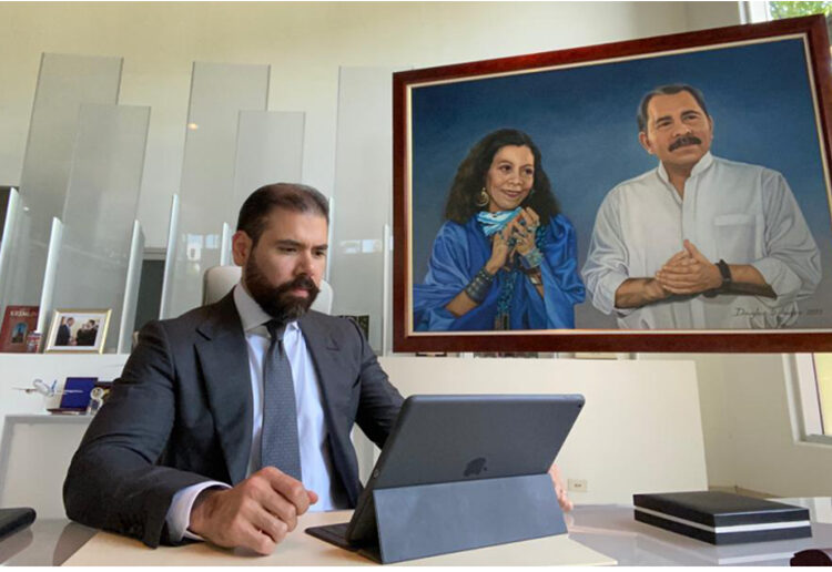 Daniel Ortega da «plenos poderes» a su hijo ante Rusia