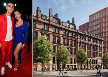 Cristiano Ronaldo planificó un hotel de lujo en Manchester con 151 habitaciones y hoy es un edificio en ruinas