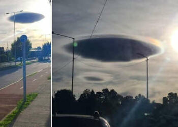 ¿Ovni o nube?: un peculiar fenómeno en el cielo de Chile causa conmoción en la población