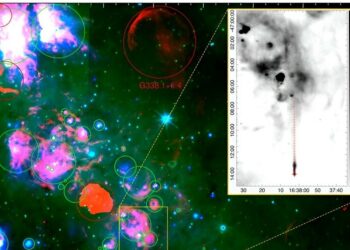 Descubren la nebulosa de viento púlsar más larga hasta el momento
