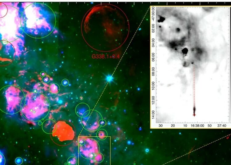 Descubren La Nebulosa De Viento Púlsar Más Larga Hasta El Momento ...