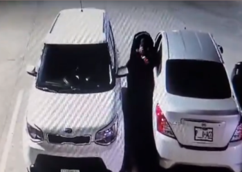 Capturan a ladrón que hurtó pertenencias a un vehículo en una gasolinera de Santa Ana