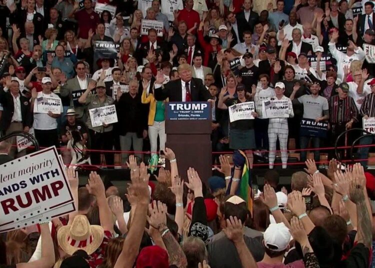 Trump prometió un gran operativo de deportación de inmigrantes si es reelegido presidente de EEUU