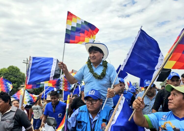Evo Morales desconoce el fallo del Tribunal Constitucional de Bolivia y asegura que sigue habilitado