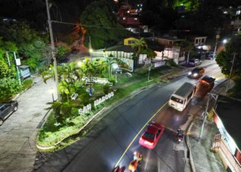 Obras Públicas moderniza alumbrado público en San Marcos