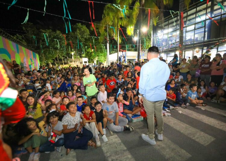 Tejido Social celebró fiestas navideñas a niños de Apopa y Soyapango