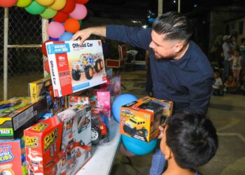Tejido Social celebra navidad y anuncia construcción de CUBO en villa Kiwanis, Soyapango