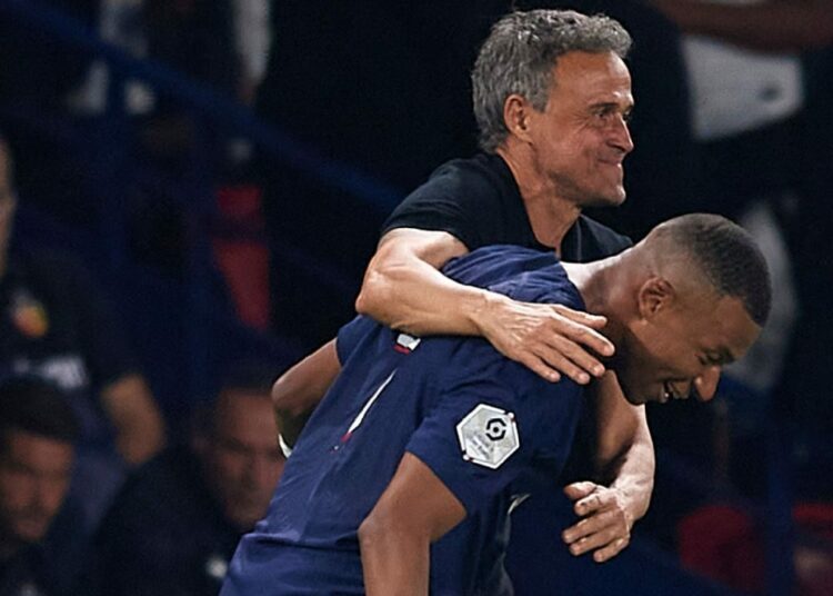 Luis Enrique: «Mbappé y yo no somos novios porque él no quiere»