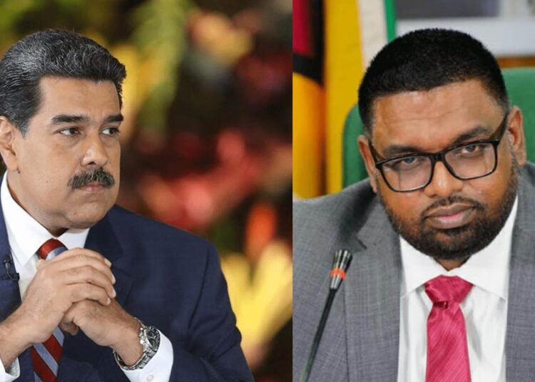 Nicolás Maduro e Irfaan Ali, llegaron a St. Vincent para reunirse en medio de las tensiones entre Venezuela y Guyana