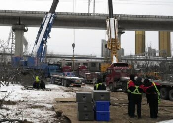 Choque entre dos trenes deja 515 heridos durante una intensa nevada en Beijing