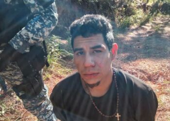 Capturan a pandillero armado que se escondía en una zona montañosa en La Palma